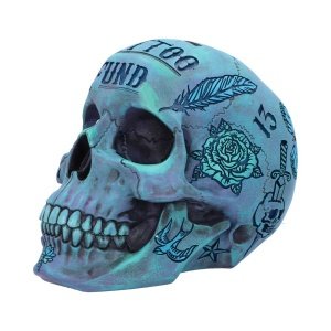 Tattoo Fund (Blue) Skull Money…