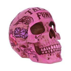 Tattoo Fund (Pink) Skull Money…