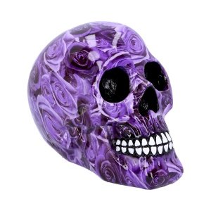 Purple Romance Skull 18cm Neme…