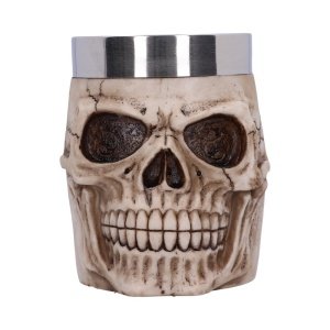 Grinning Skull Tankard 16cm Ne…